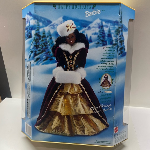 1996 Happy Holidays African American Barbie Special Edition - Picture 2 of 6